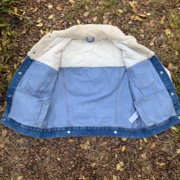 Topshop Jacket Size 4 Denim Jean Jacket - Picture 7 of 8
